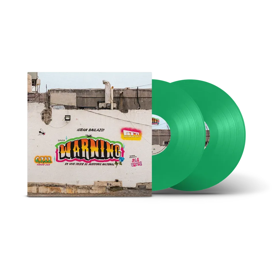 EMI The Warning Live CDMX 2LP vinyle vert Gran Bailazo