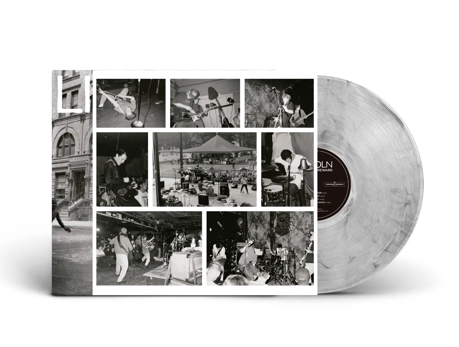 Temporary Residence Lincoln Repair And Reward LP noir