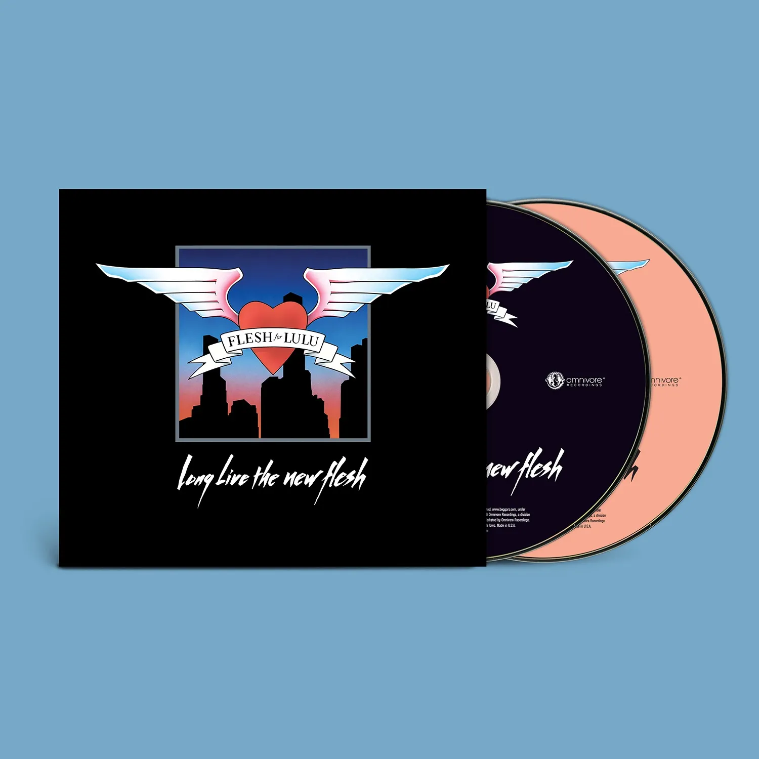 Omnivore Recordings Flesh For Lulu Long Live The New Flesh CD réédition