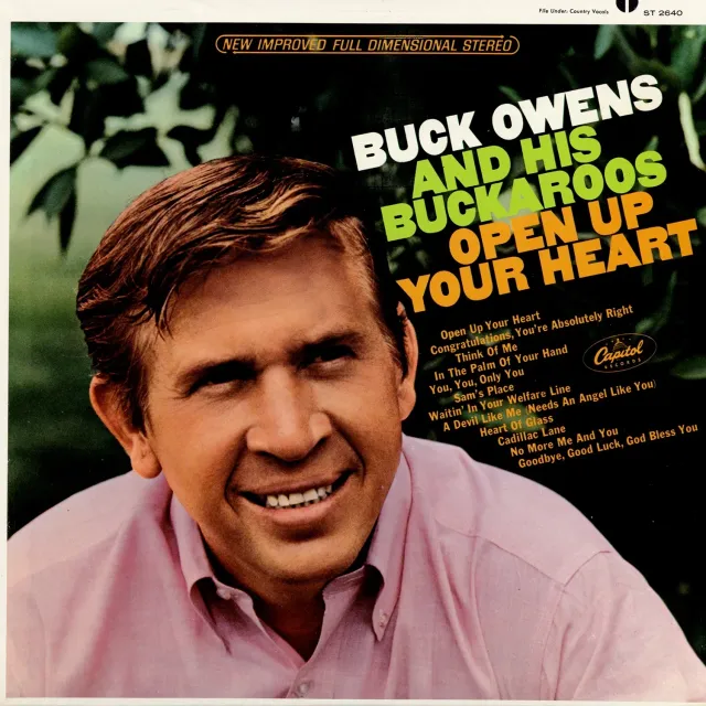 Omnivore Buck Owens Open Up Your Heart vinyle vintage