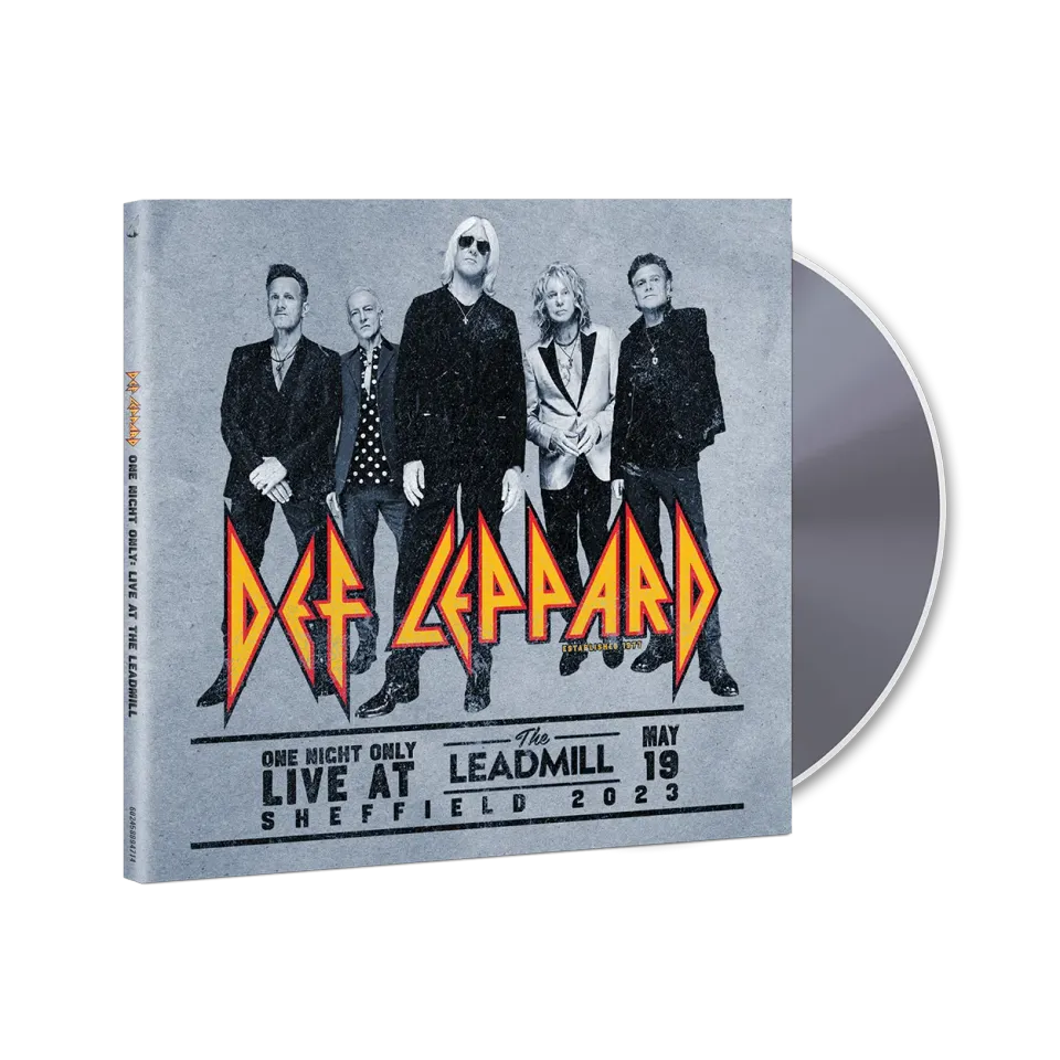 Def Leppard Live At The Leadmill CD concert Sheffield