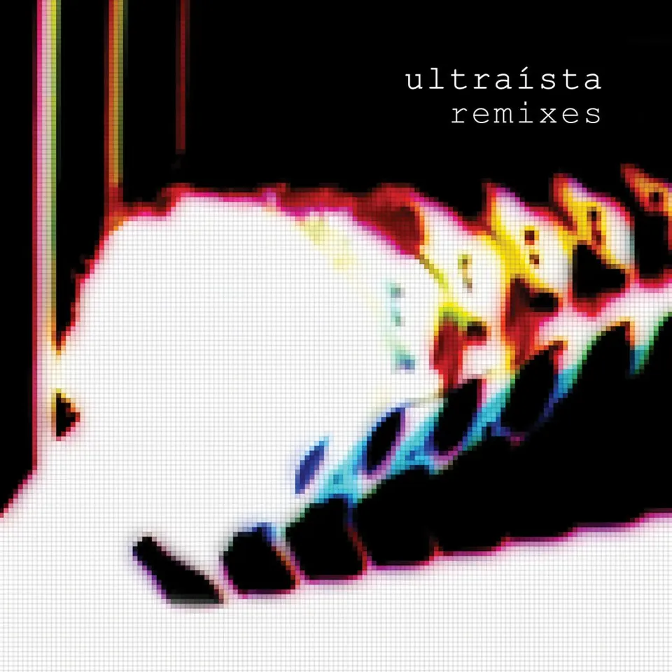 Ultraísta Remixes double vinyle 2xLP noir remix électro