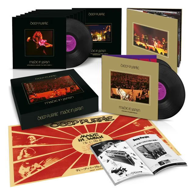 EMI Made In Japan 50 coffret vinyle 10LP Deep Purple
