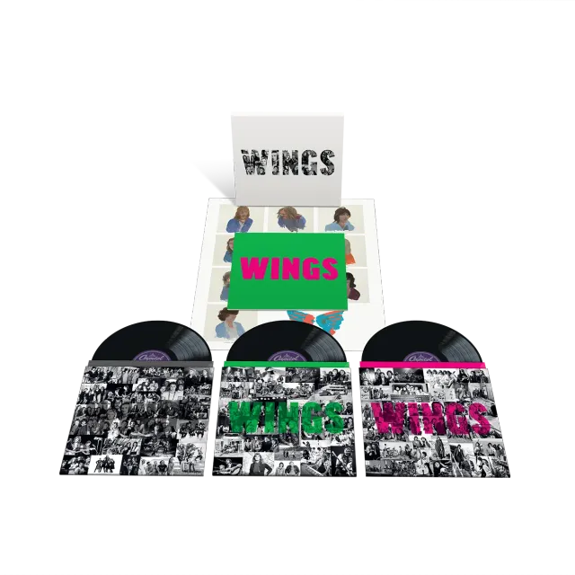 EMI Wings 3LP coffret vinyle 180g Paul McCartney