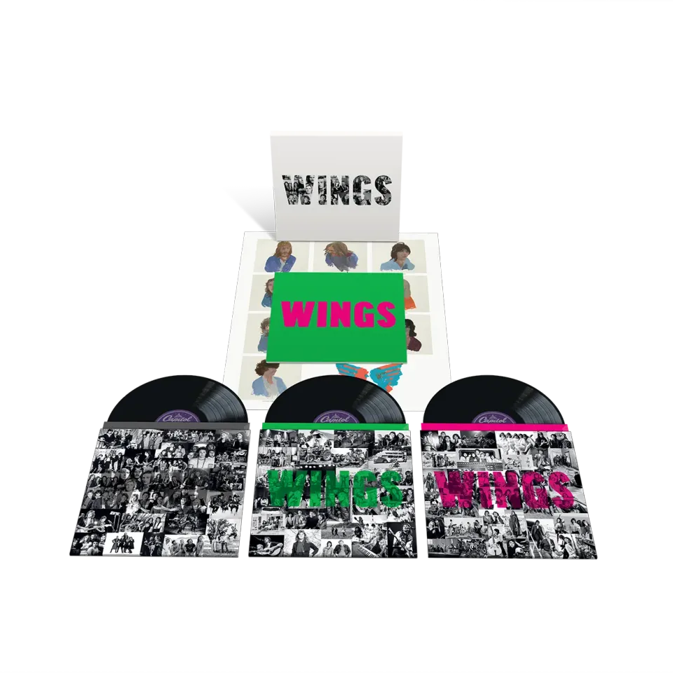 EMI Wings 3LP coffret vinyle 180g Paul McCartney