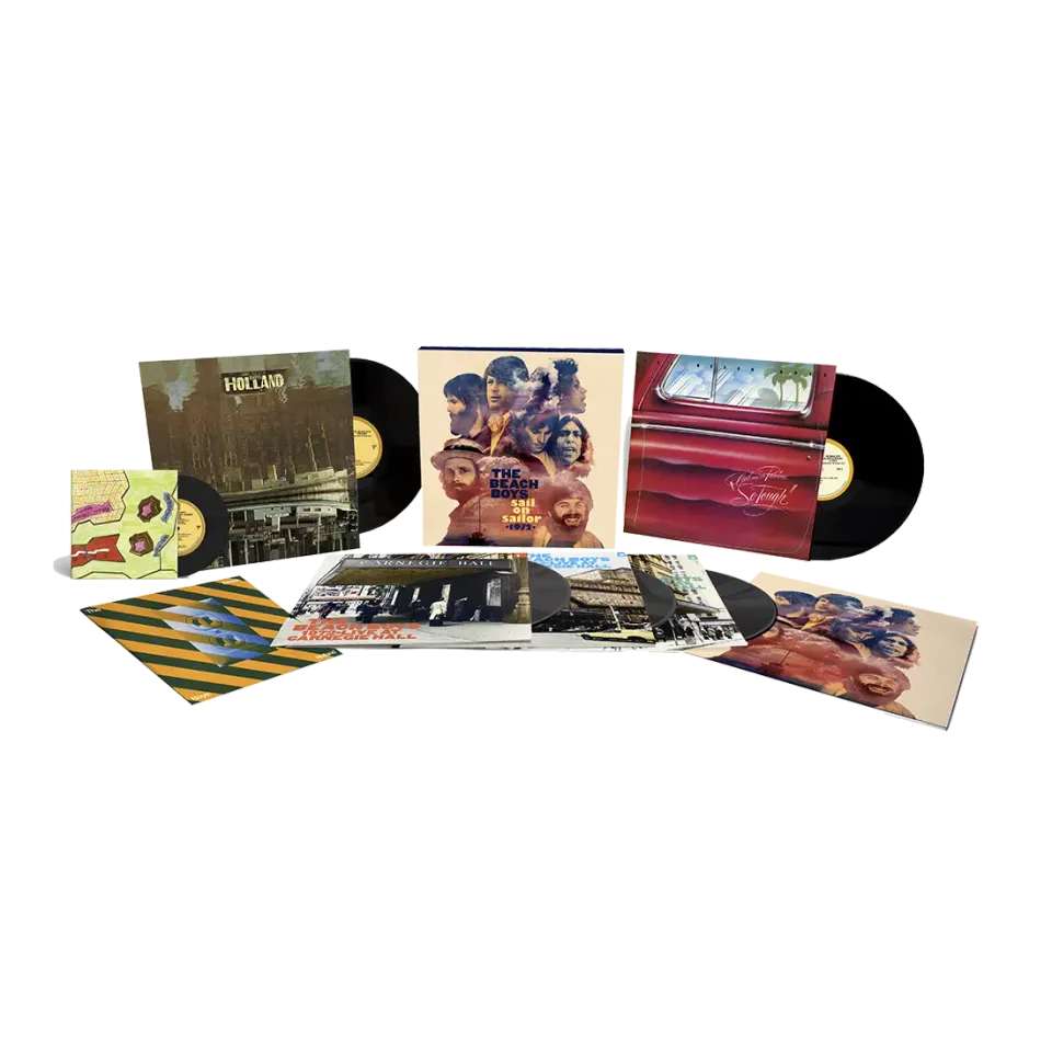 EMI Sail On Sailor 1972 coffret 5LP + 7" vinyle limité
