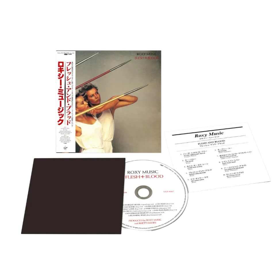 EMI Roxy Music Flesh and Blood CD SHM-CD Japon