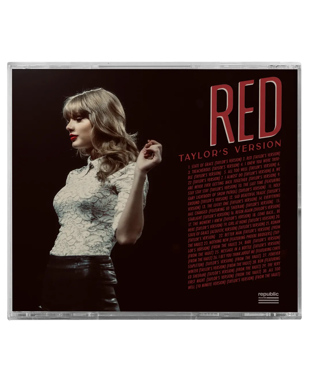 EMI Taylor Swift Red Taylor's Version CD explicit 30 titres