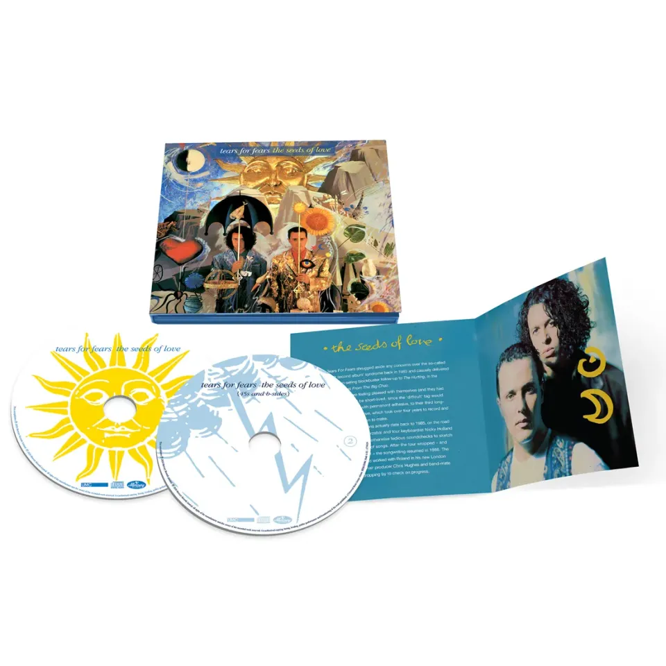 EMI Tears for Fears The Seeds Of Love Deluxe CD 2CD remasterisé