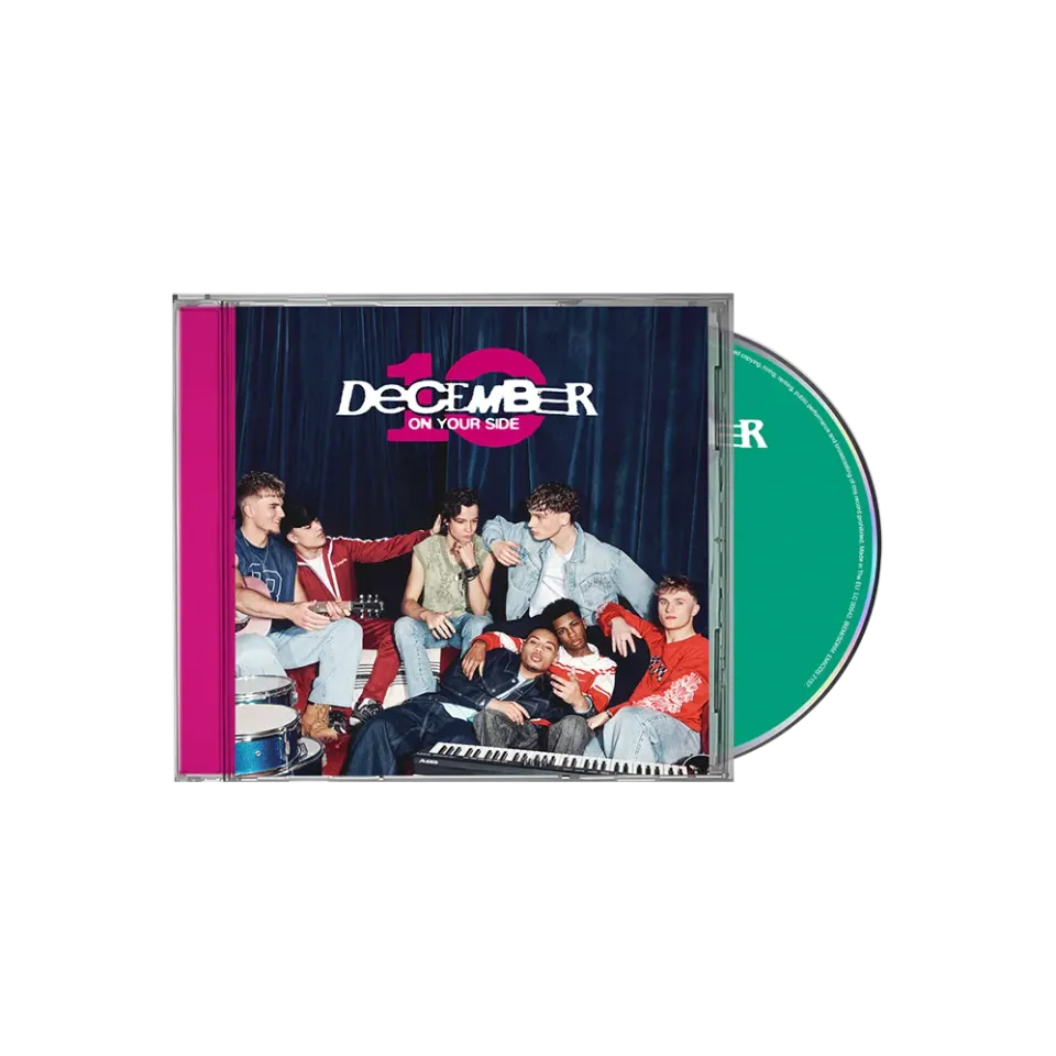 EMI On Your Side CD vert menthe 8 titres collector