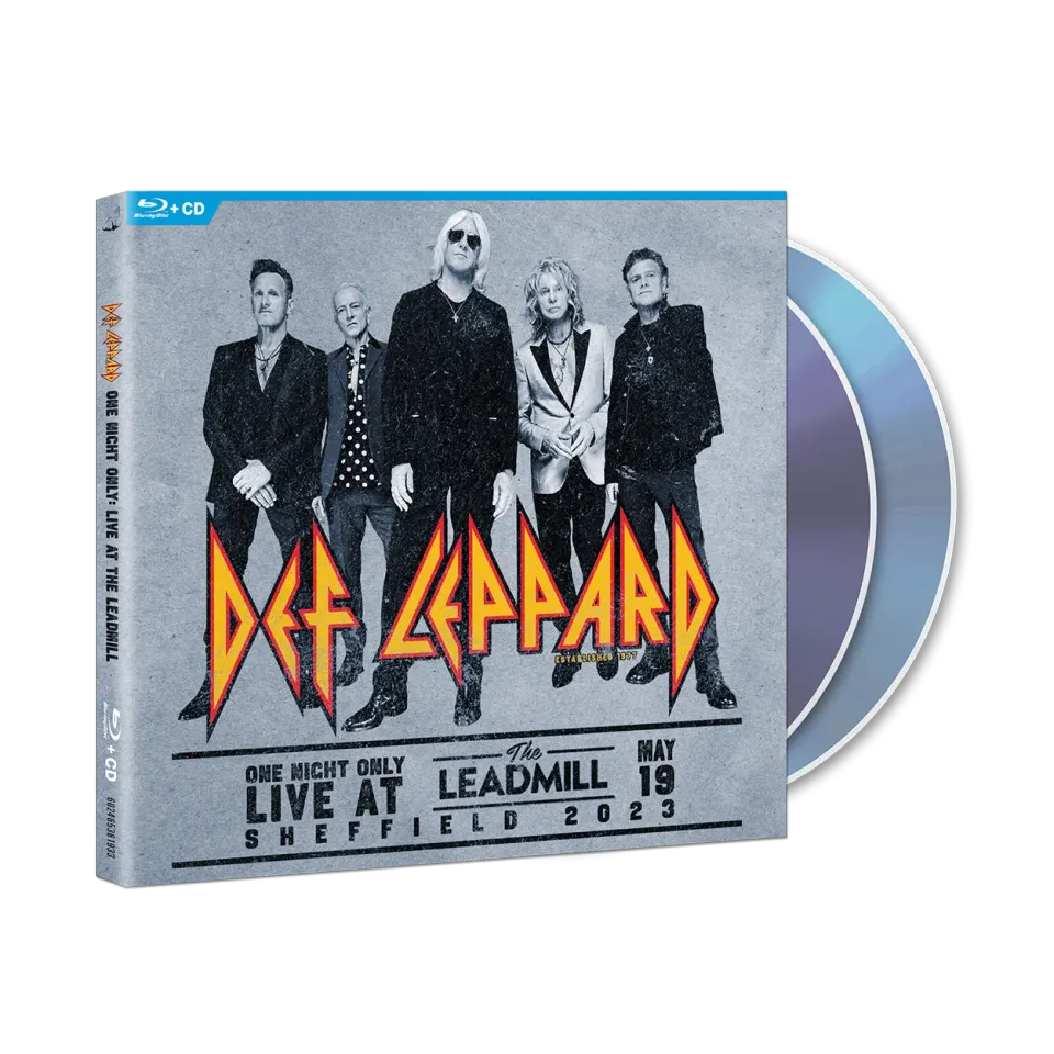 EMI Def Leppard Live Leadmill Blu-ray + CD 15 titres