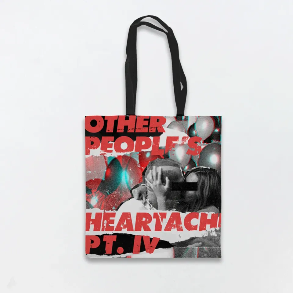 EMI Other Peoples Heartache PT.4 tote bag toile
