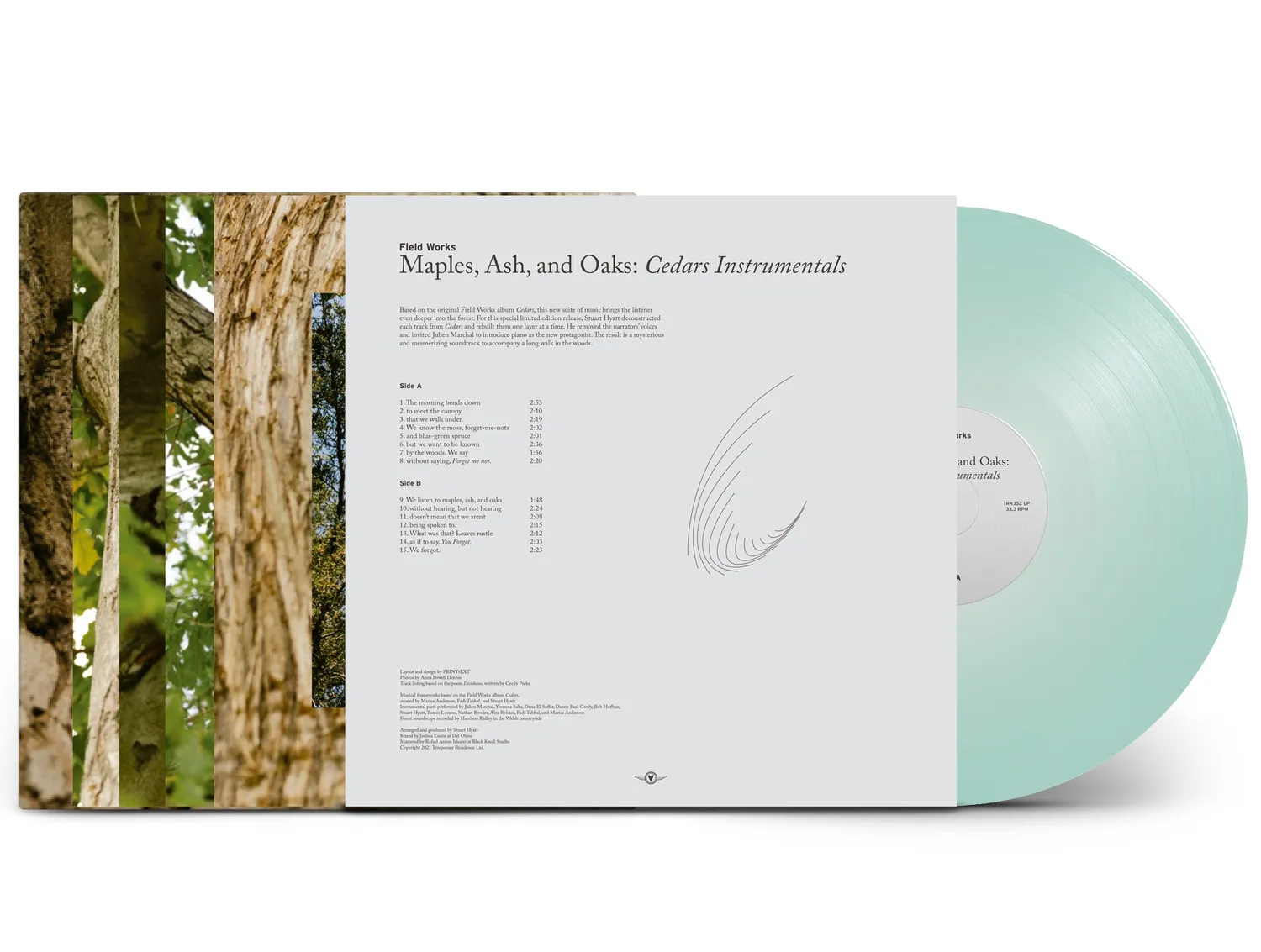 Temporary Residence Ltd. Field Works Cedars Instrumentals CD