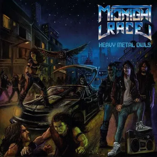 Midnight Race Heavy Metal Owls CD heavy metal