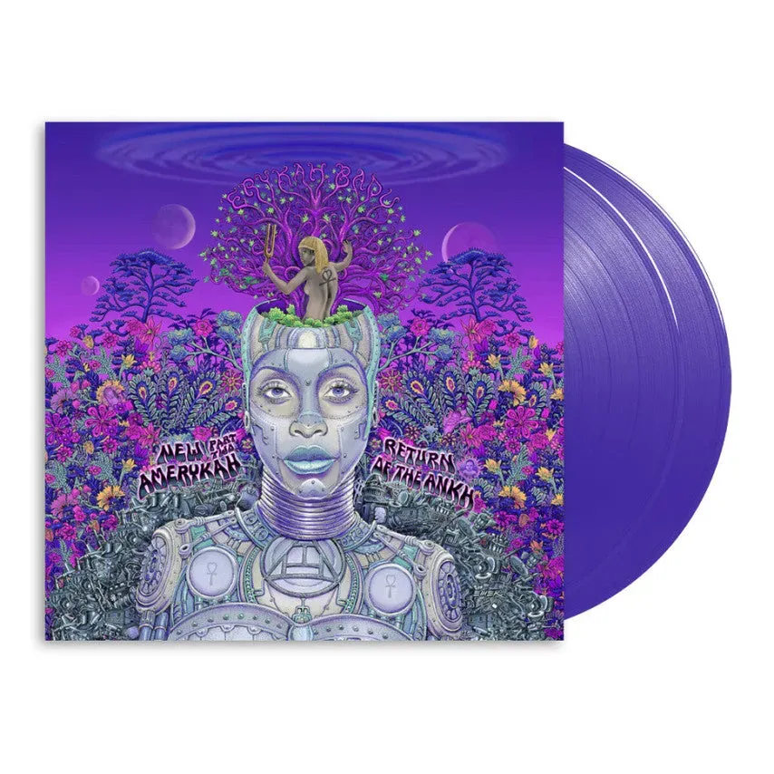 Erykah Badu New Amerykah Part Two double vinyle violet
