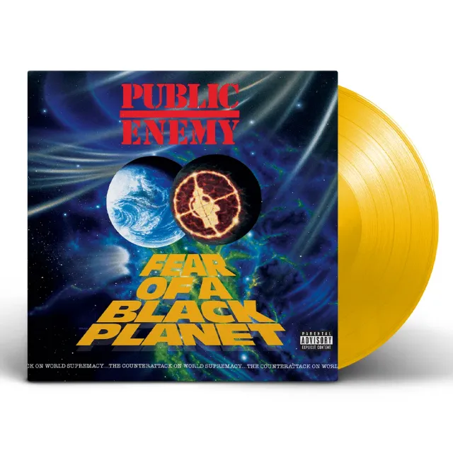 EMI Fear Of A Black Planet vinyle jaune édition limitée
