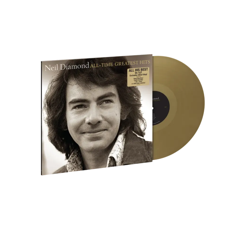 EMI All-Time Greatest Hits vinyle LP gold Neil Diamond