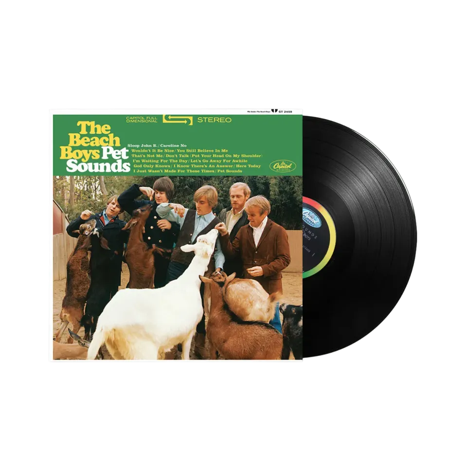 EMI Beach Boys Pet Sounds vinyle LP stéréo 180 g
