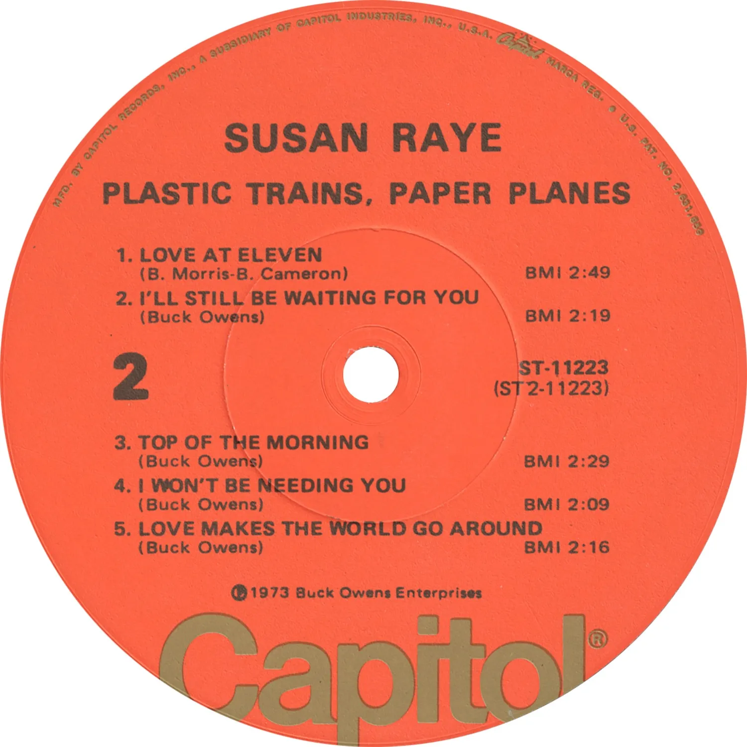 Omnivore Recordings Susan Raye Plastic Trains vinyle LP scellé