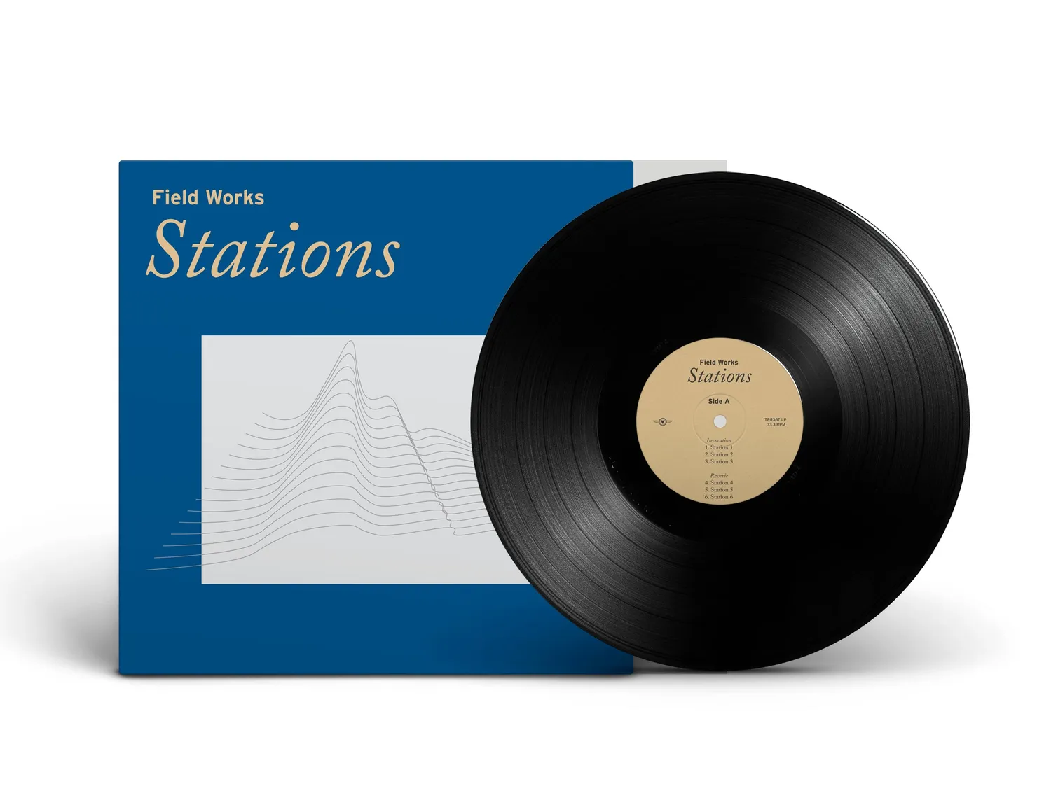 Temporary Residence Field Works Stations vinyle noir expérimental