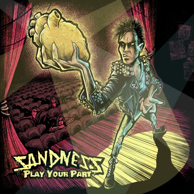 Sandness Play Your Part CD hard rock Rockshots