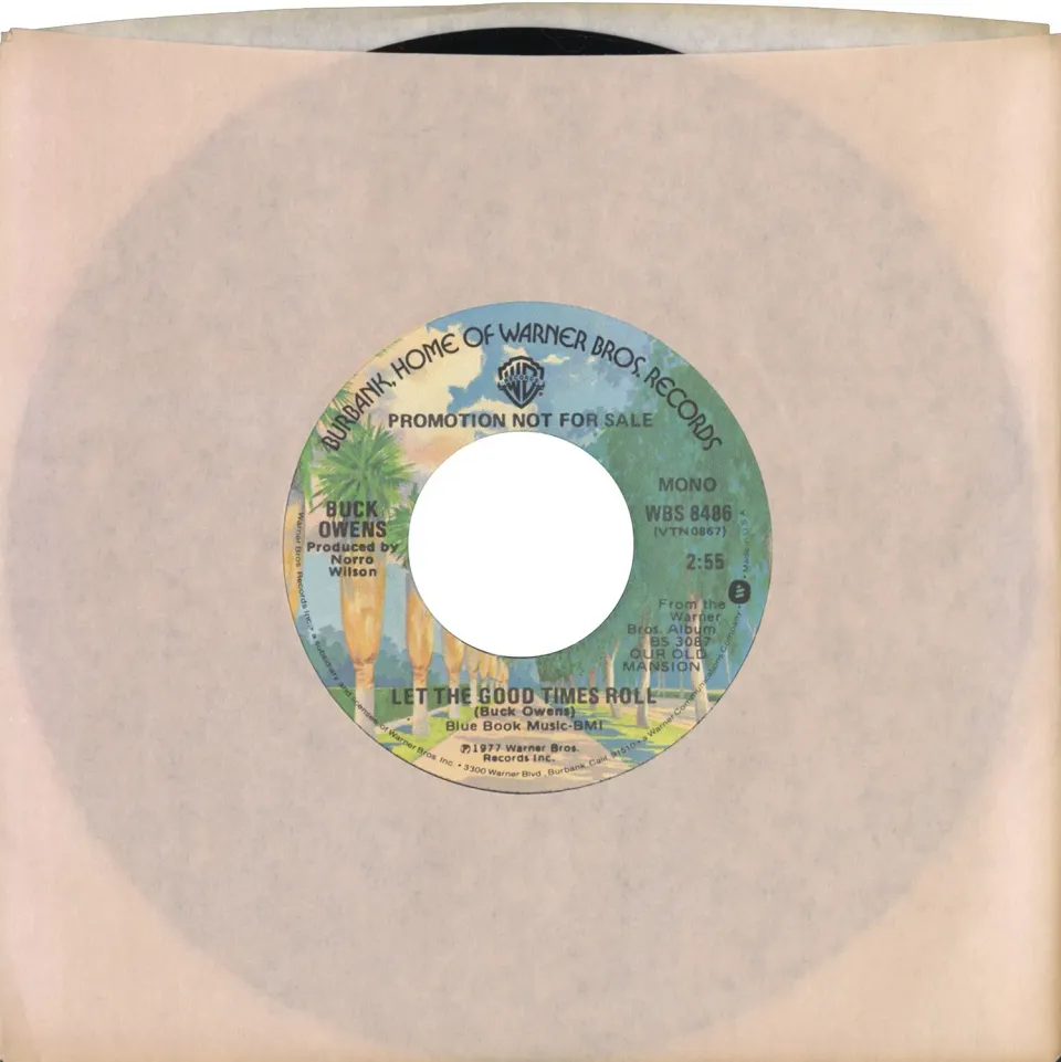 Omnivore Let The Good Times Roll Buck Owens vinyle 7" vintage