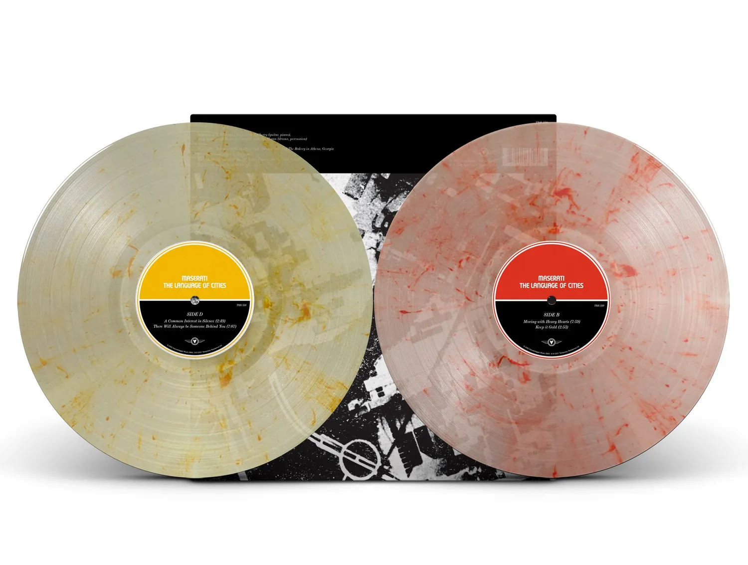 Temporary Residence Maserati Language of Cities 2xLP couleur
