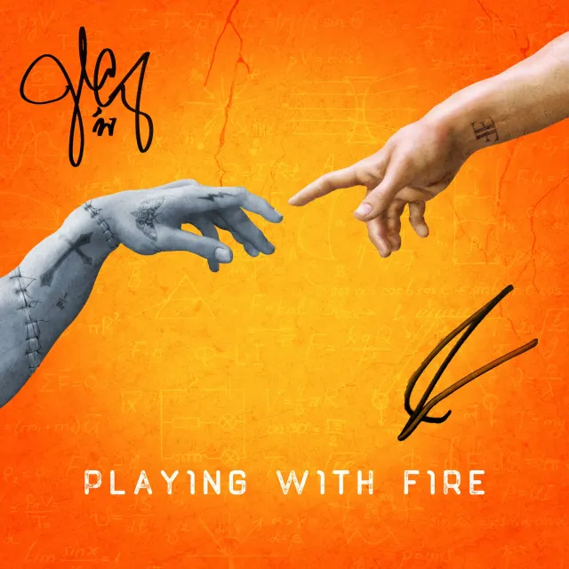 Center Stage Records Playing With Fire CD dédicacé Chasez