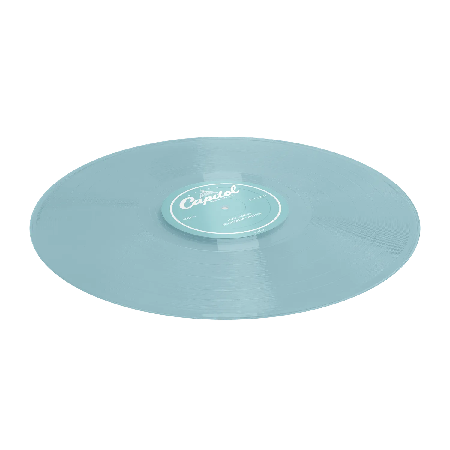 EMI Heartbreak Weather vinyle bleu édition 5 ans