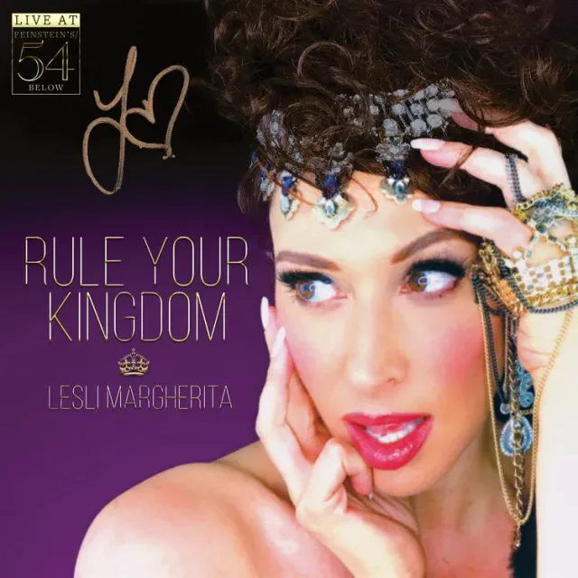 Center Stage Records Lesli Margherita Rule Your Kingdom CD live signé