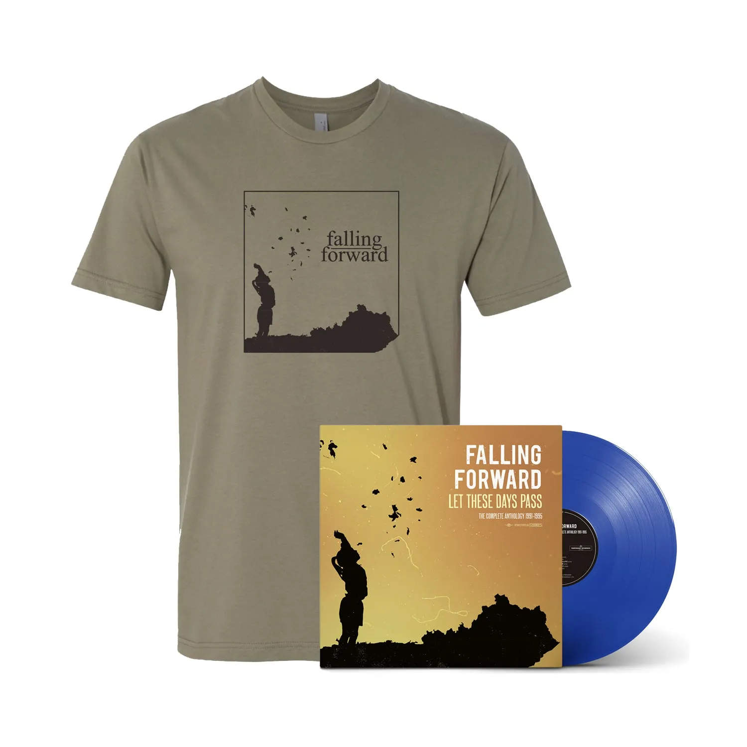 Falling Forward Let These Days Pass Bundle Vinyle Rouge Taille S