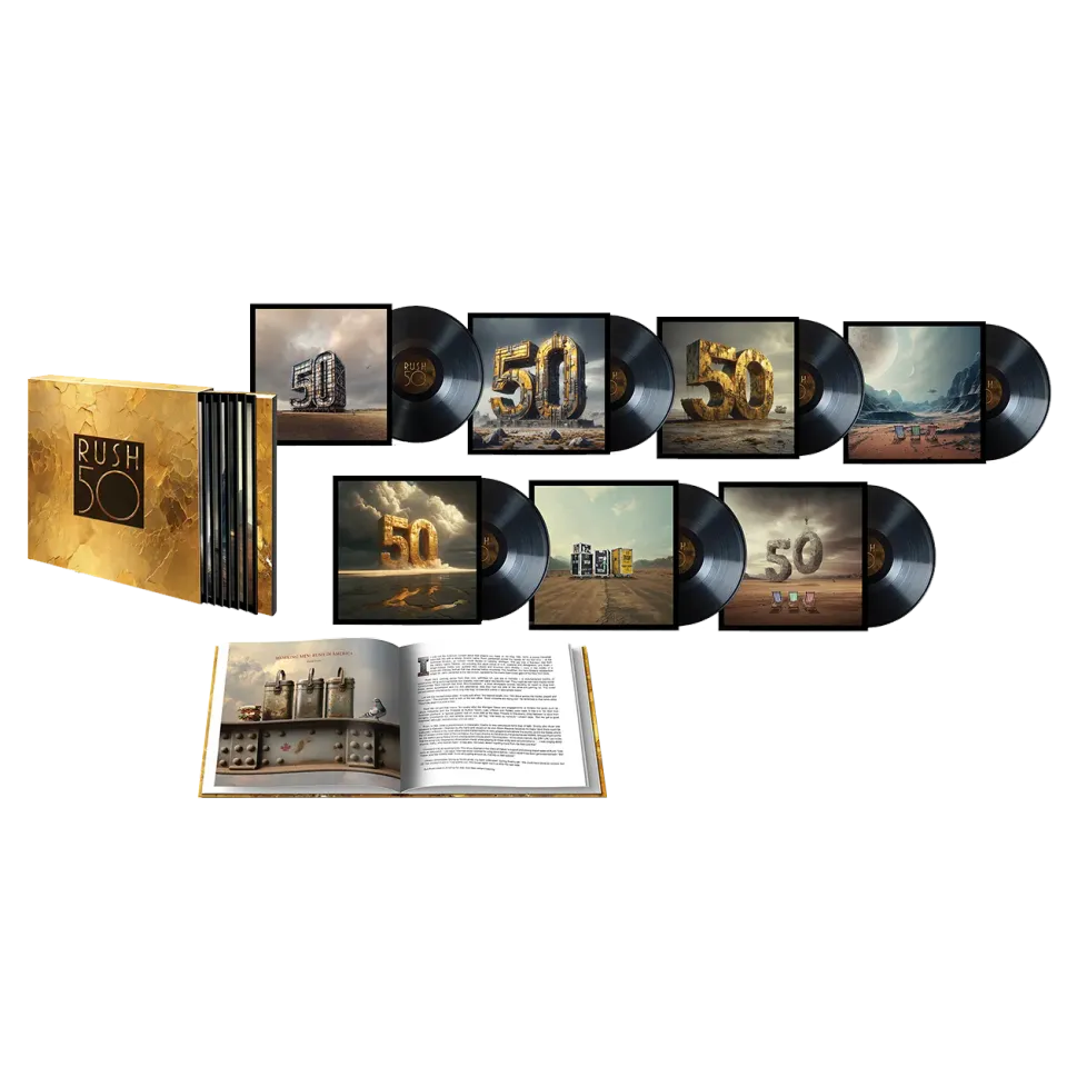EMI Rush 50 coffret 7 vinyles 180g 50 titres