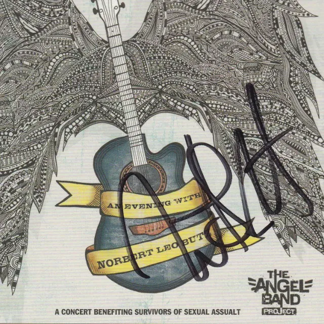 Center Stage Records Angel Band Project An Evening With Norbert Leo Butz CD dédicacé