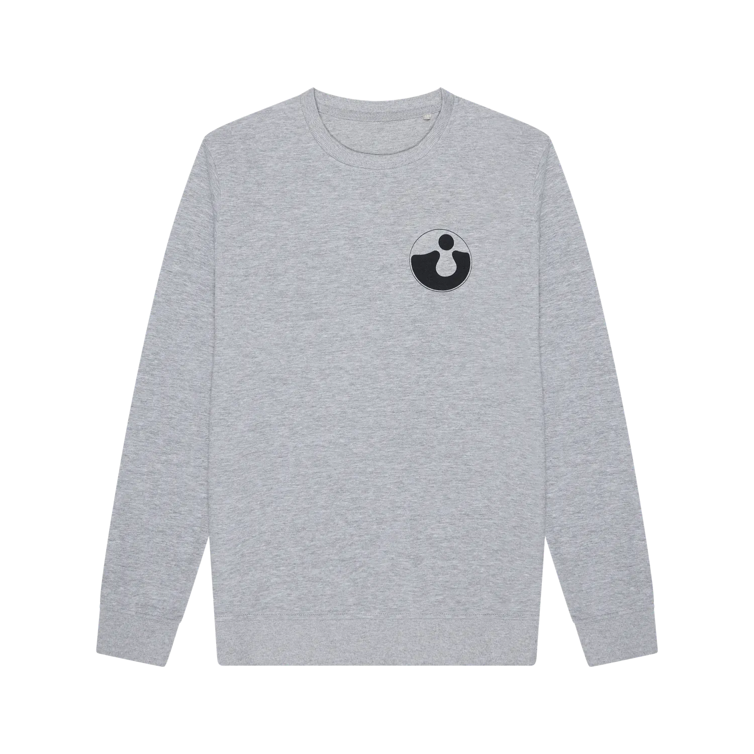 EMI Harvest Logo sweat crewneck gris coton bio