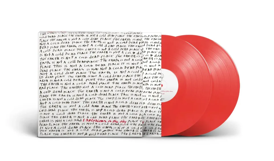 Temporary Residence Explosions In The Sky Earth 2xLP rouge