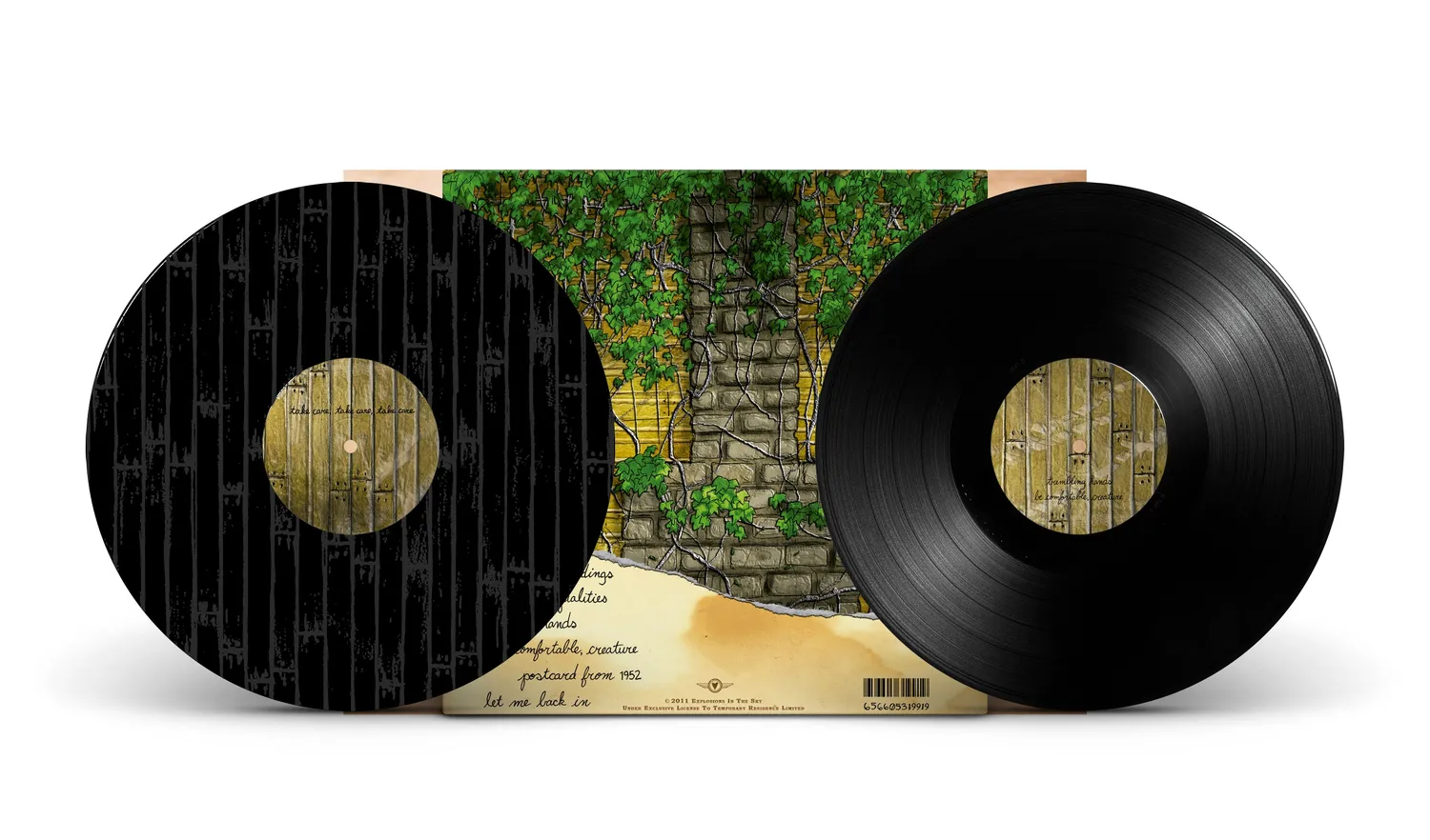 Temporary Residence Explosions Take Care 2xLP vinyle noir