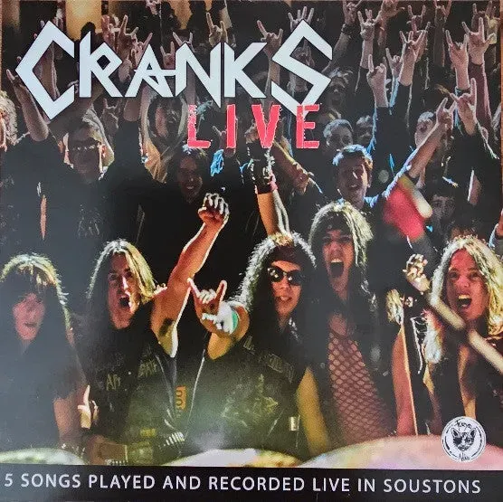 Rockshots Records Cranks Live 5 Songs Soustons CD live
