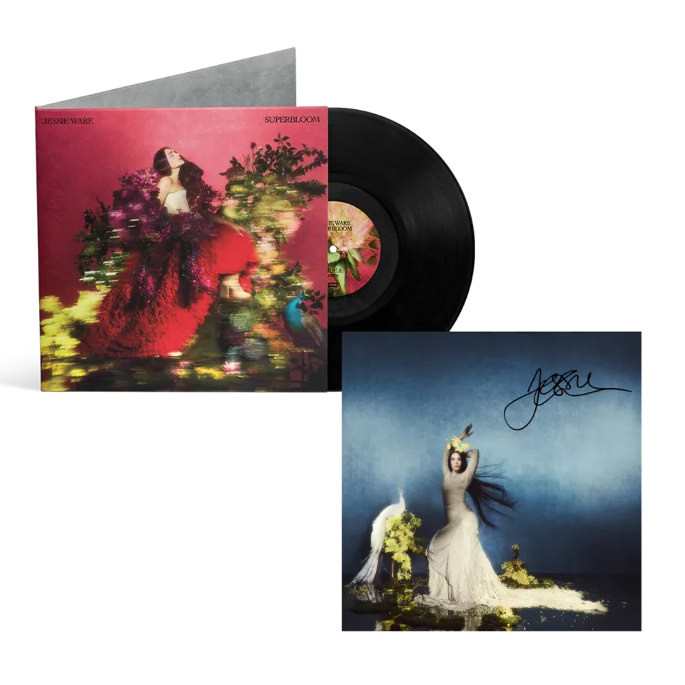 EMI Superbloom Vinyle standard + carte signée