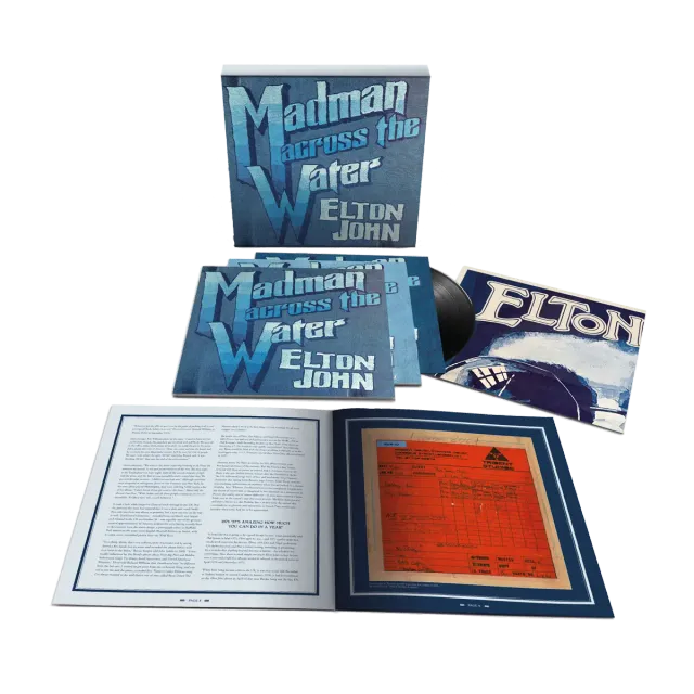 EMI Madman Across The Water coffret vinyle 4LP