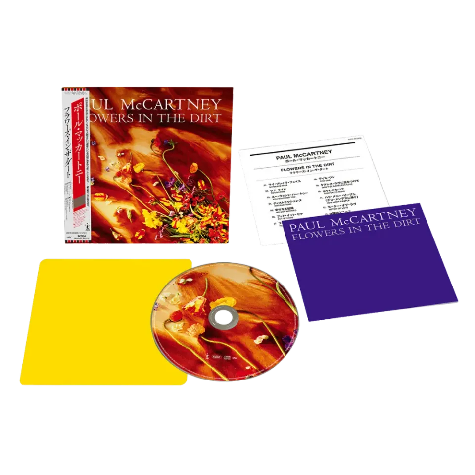 Paul McCartney Flowers in the Dirt CD SHM-CD remaster japonais