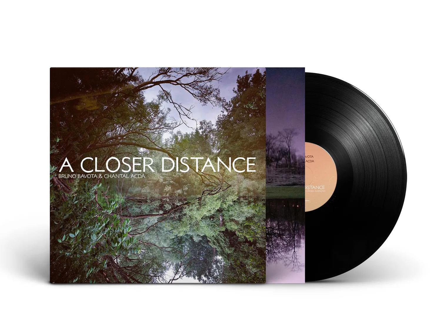 Bruno Bavota Chantal Acda A Closer Distance vinyle LP violet