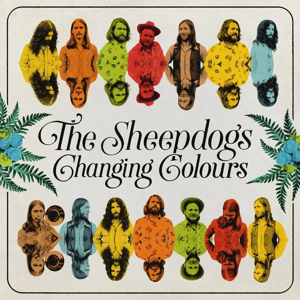 Sheepdogs Recording Co Changing Colours double LP gatefold noir