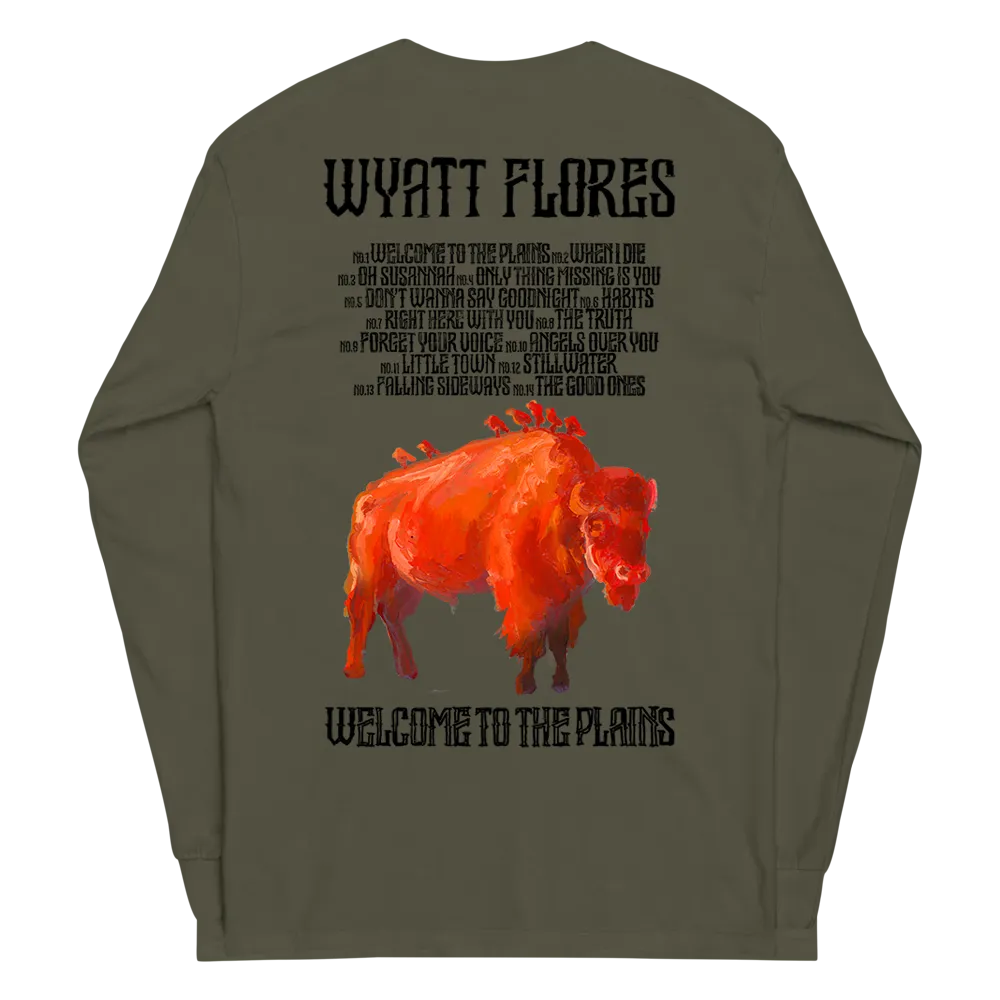 EMI WTTP Tracklist T-shirt manches longues vert