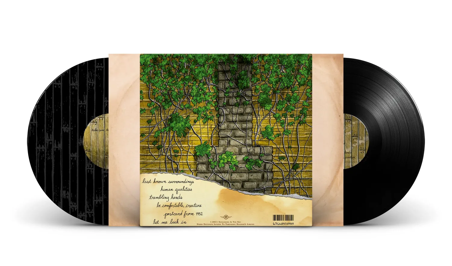 Temporary Residence Explosions Take Care 2xLP vinyle noir