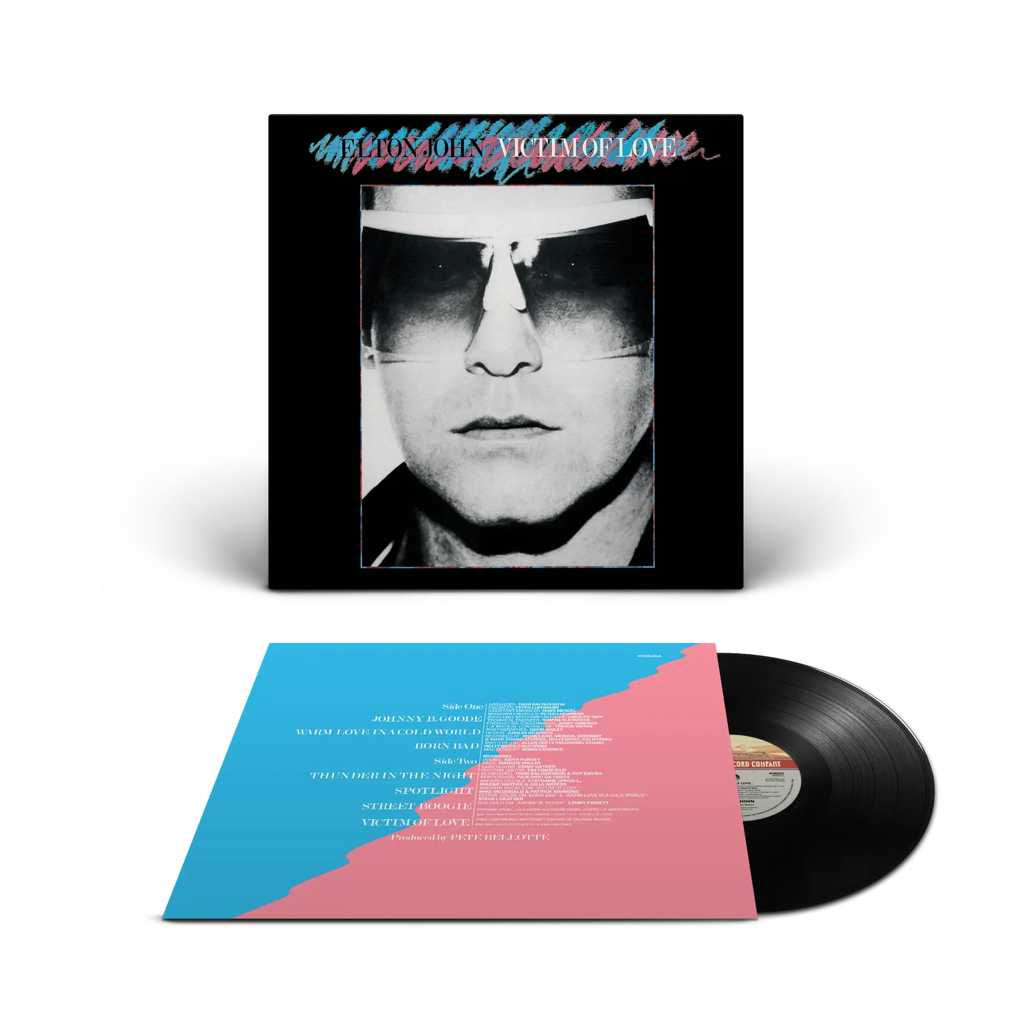 EMI Victim Of Love vinyle LP remaster 2022 Elton John