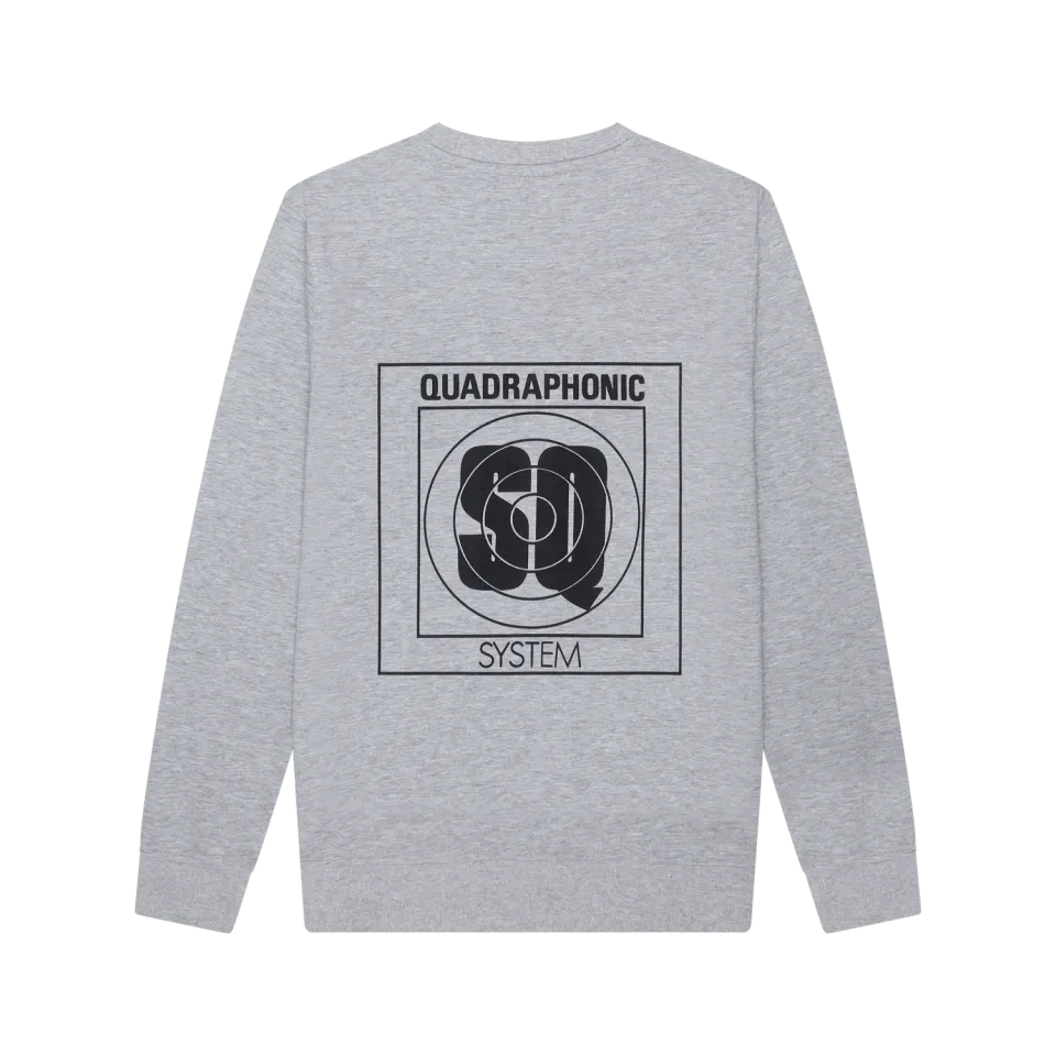EMI Quadraphonic System Logo sweat crewneck coton bio