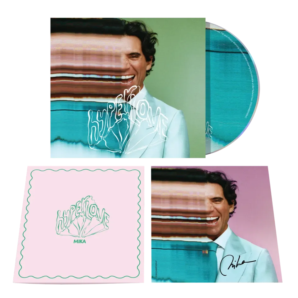 EMI Hyperlove CD + carte d'art signée