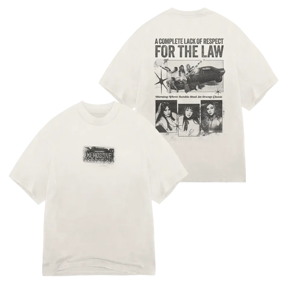 EMI Kerosene Newspaper T-shirt blanc S-XXL