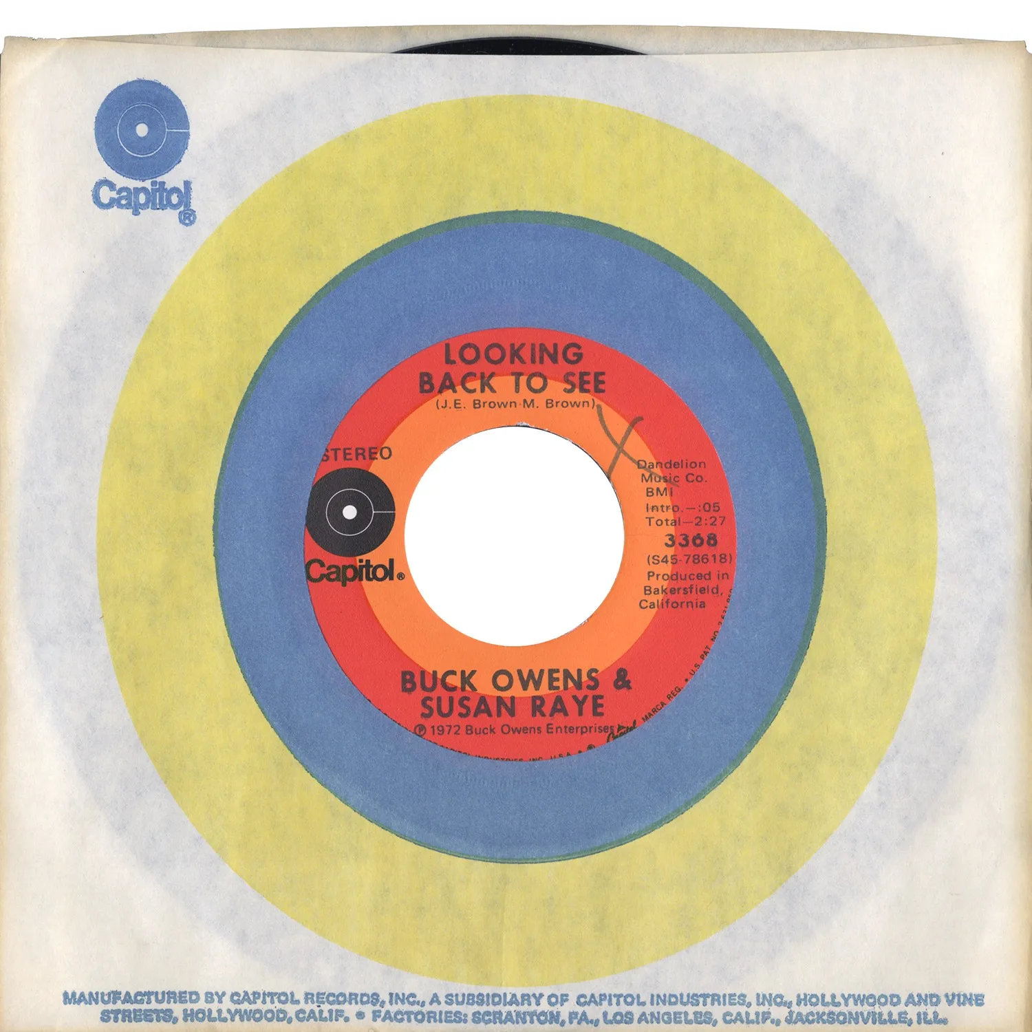 Omnivore Buck Owens Sweeter Together Bundle 6 vinyles 45t duos