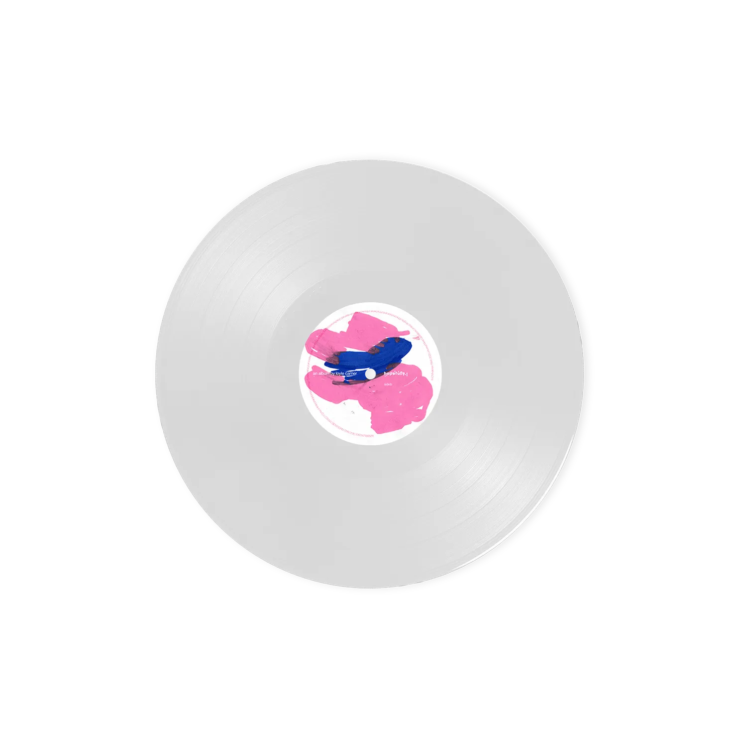 EMI Hopefully! vinyle transparent crystal clear 140g